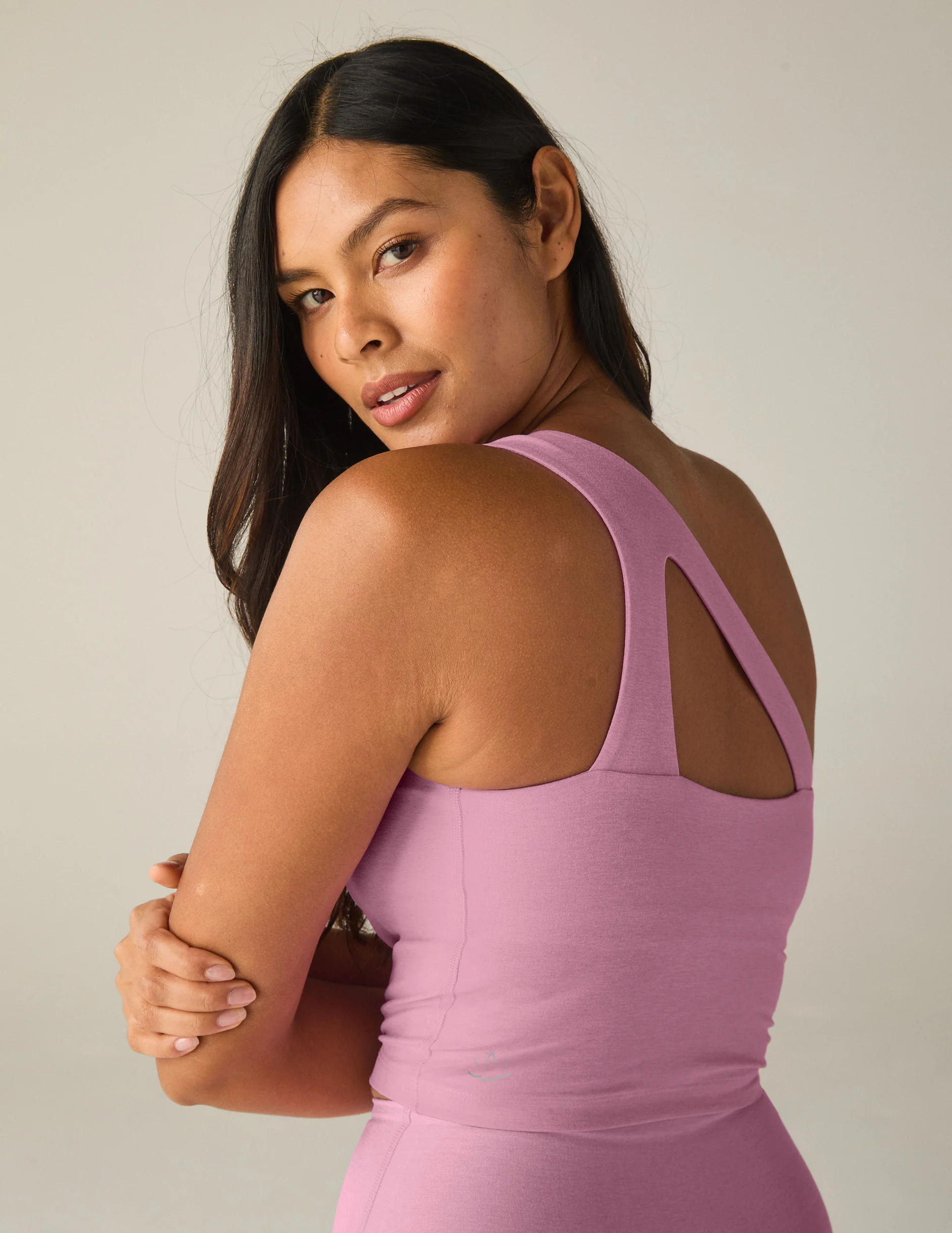 Spacedye™ The Bold Shoulder Cropped Tank - Image 3