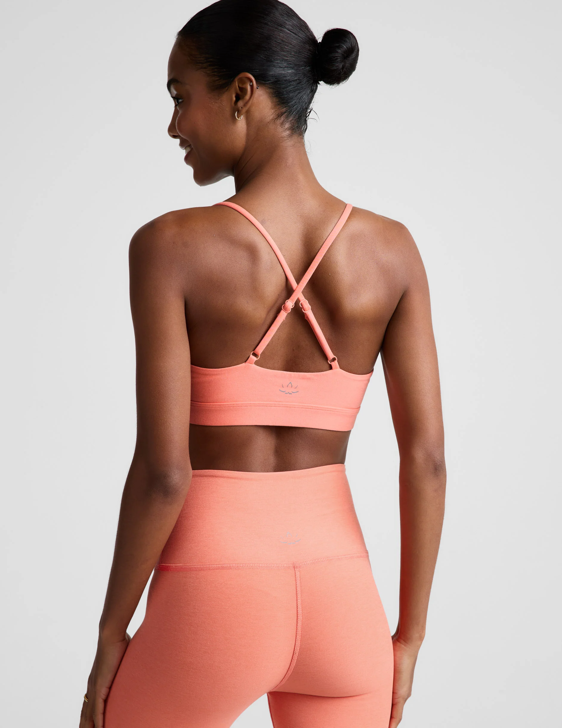 Spacedye™ Twist Front Strappy Bra - Image 2