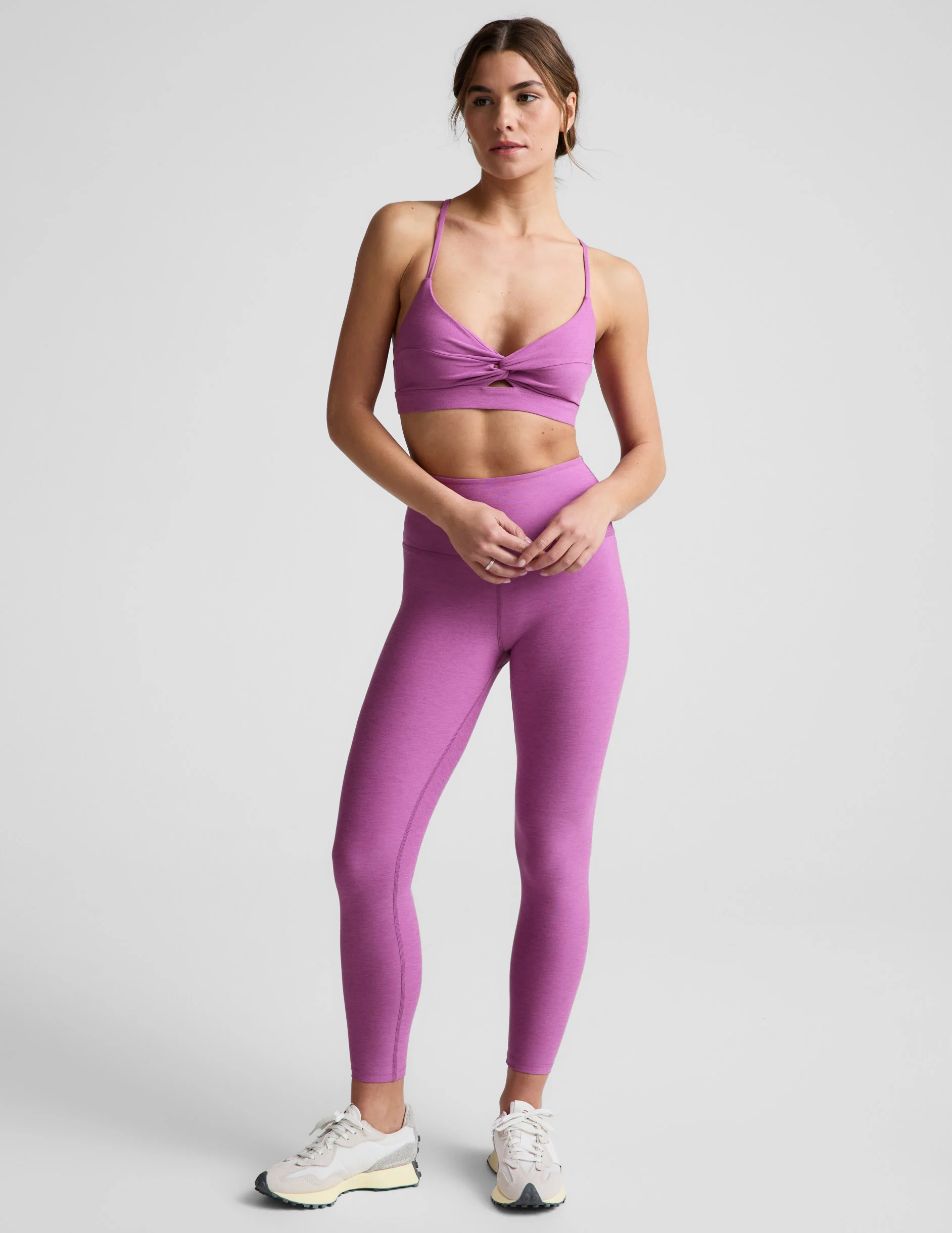 Spacedye™ Twist Front Strappy Bra - Image 2