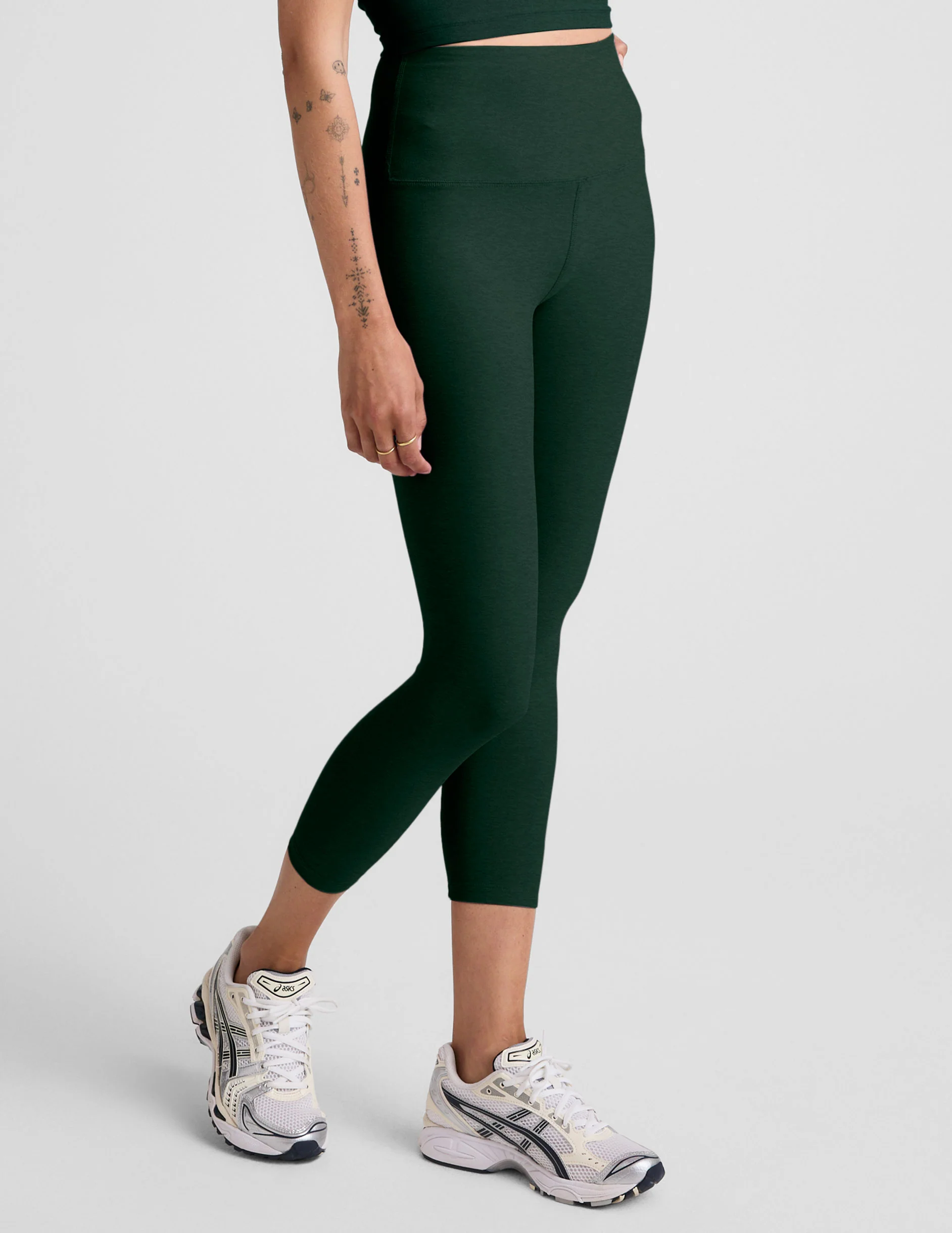 Spacedye™ Walk And Talk High Waisted Capri Legging - Image 3