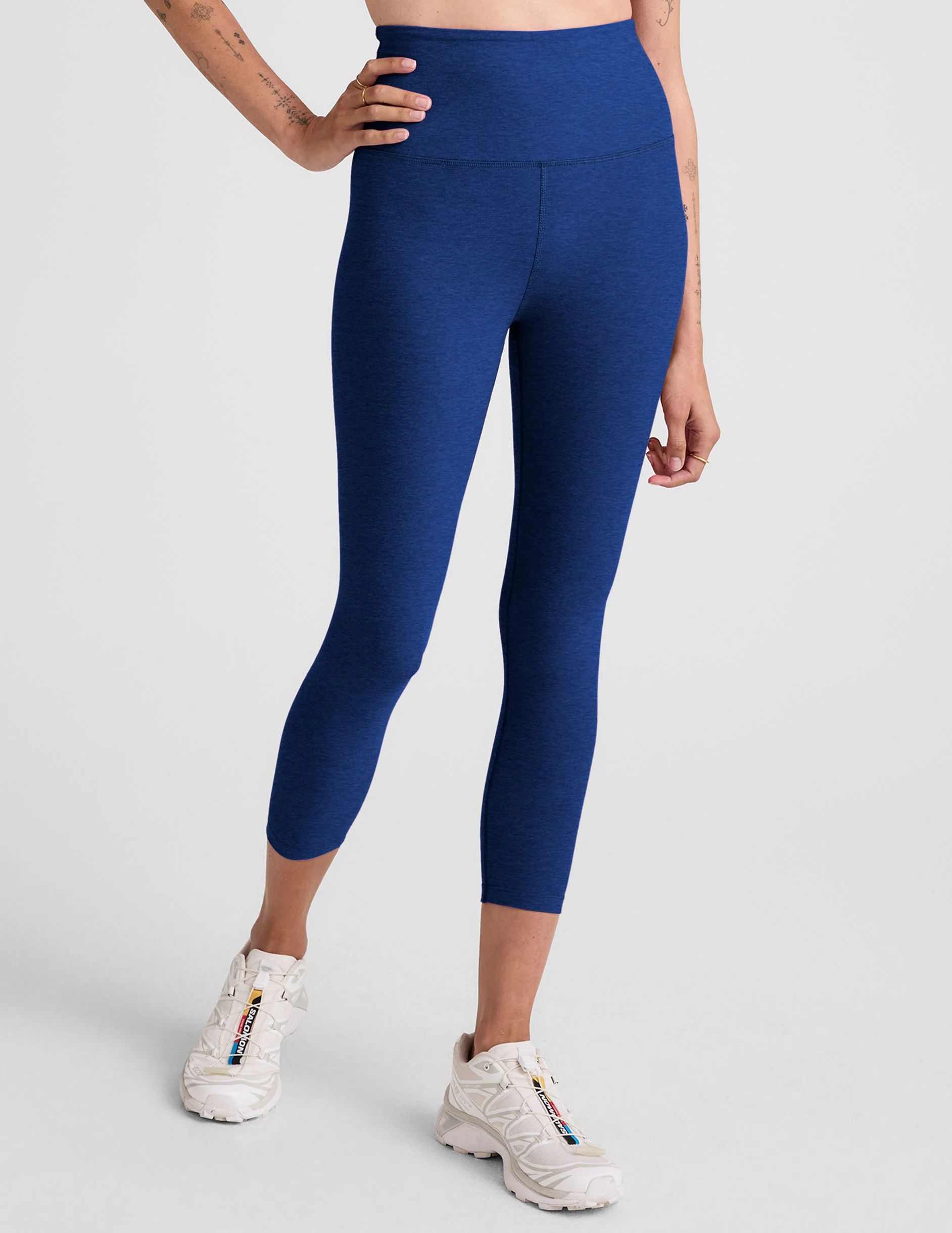 Spacedye™ Walk And Talk High Waisted Capri Legging - Image 2