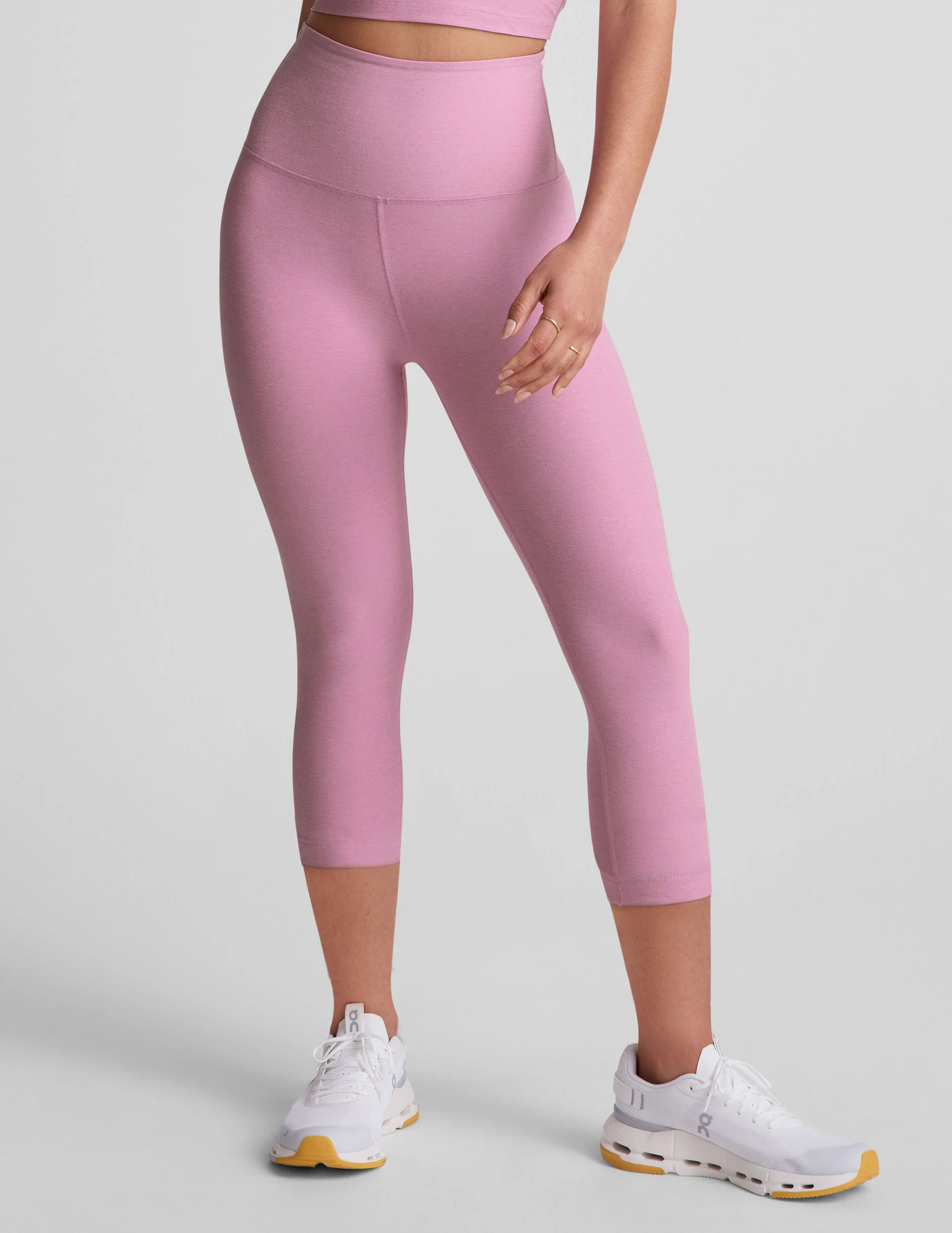 Spacedye™ Walk And Talk High Waisted Capri Legging - Image 3