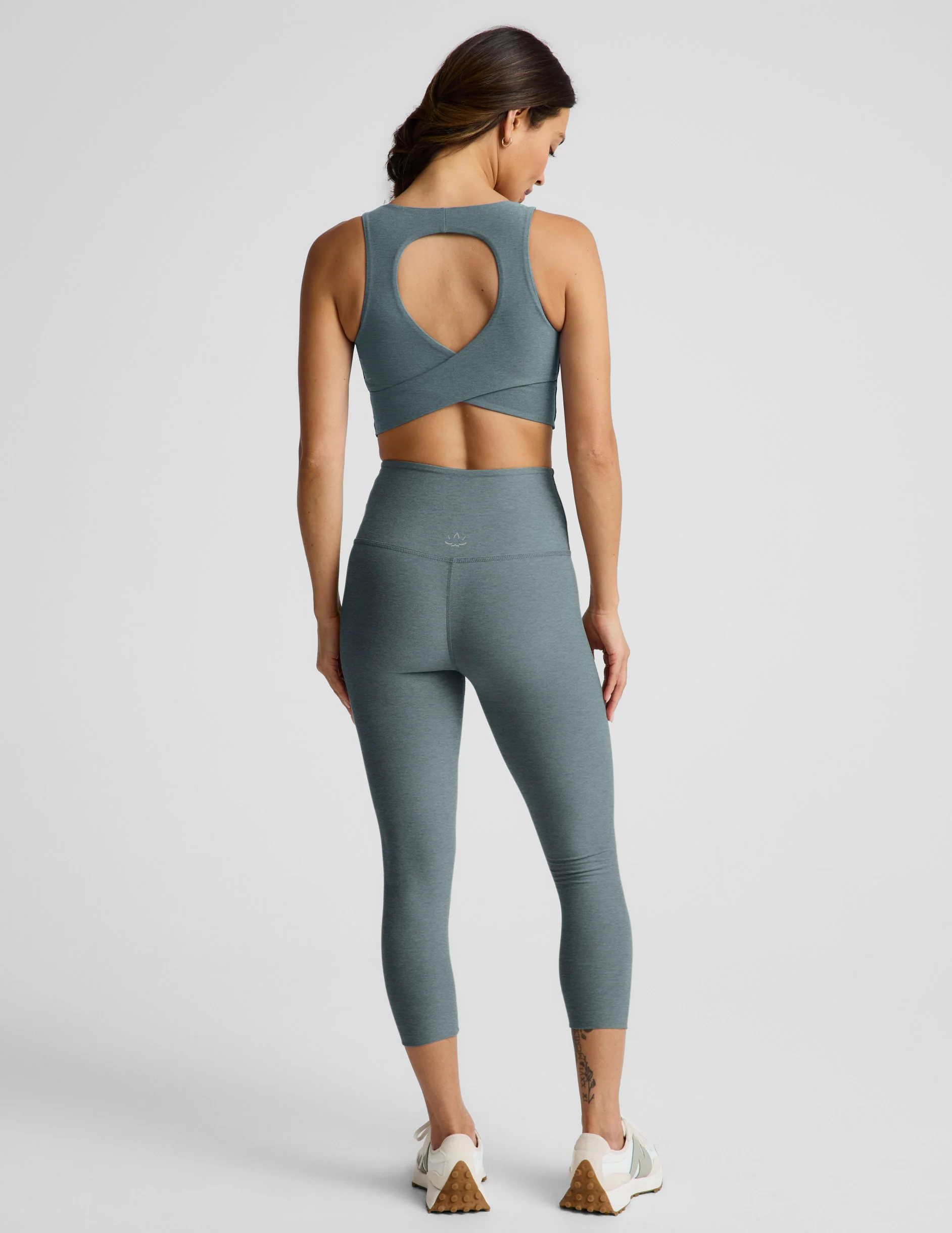 Spacedye™ Walk And Talk High Waisted 21.5" Capri Legging - Image 3