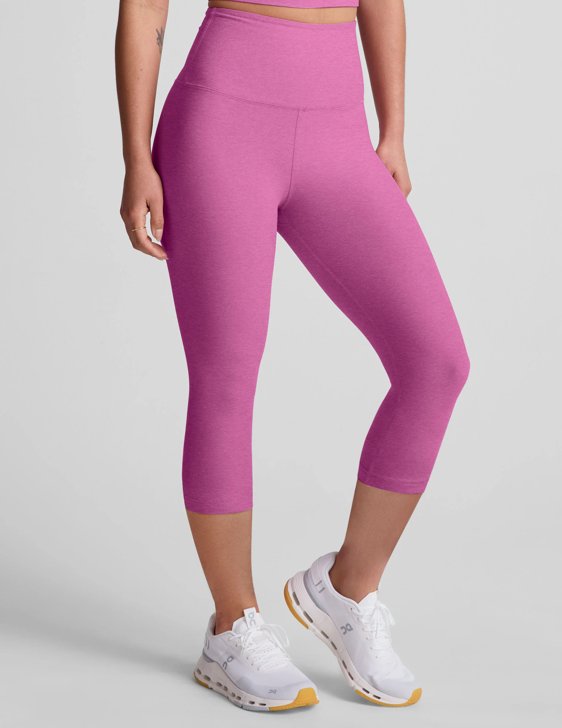 Spacedye™ Walk And Talk High Waisted Capri Legging - Image 2