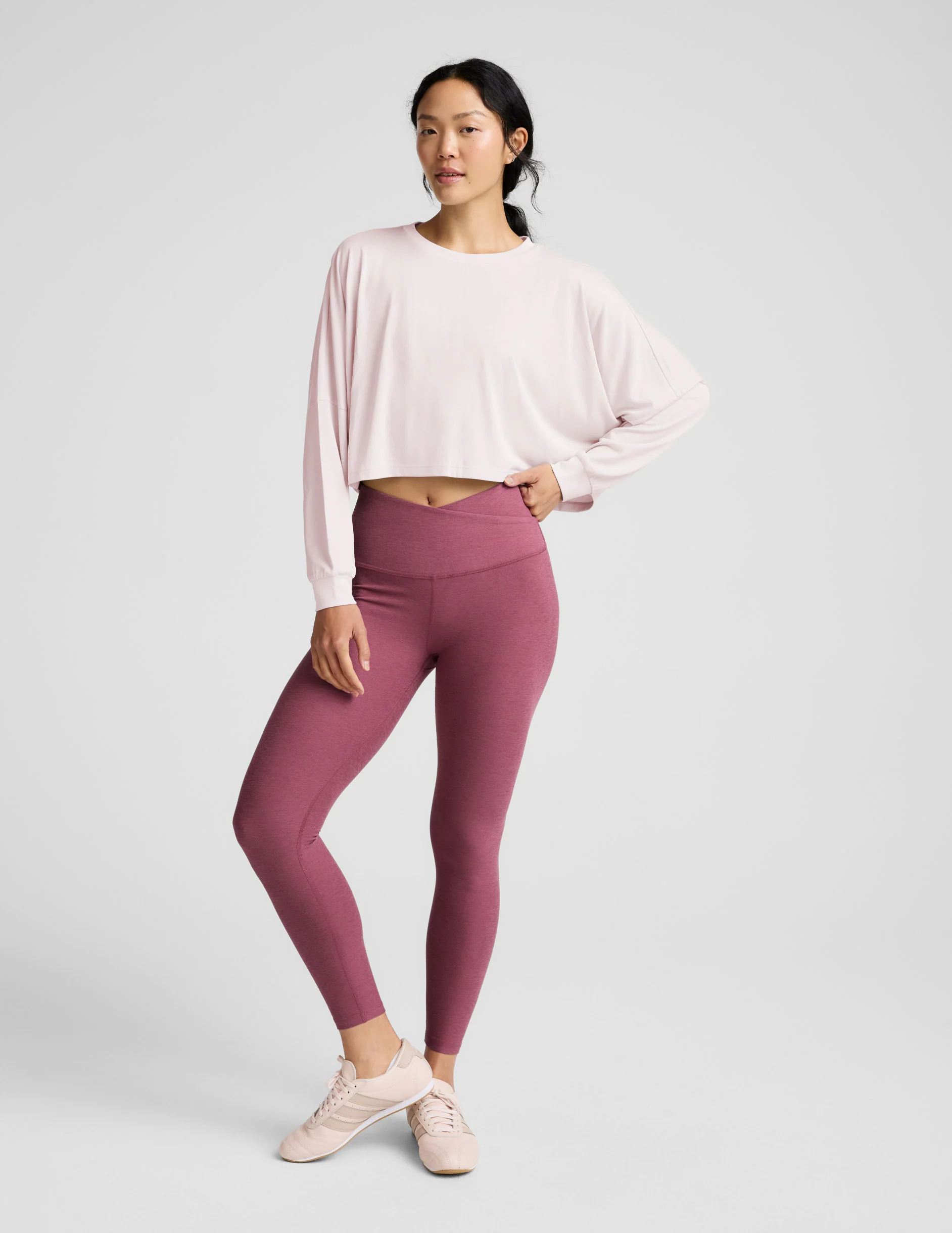 Studio Luxe Cropped Long Sleeve Tee - Image 5