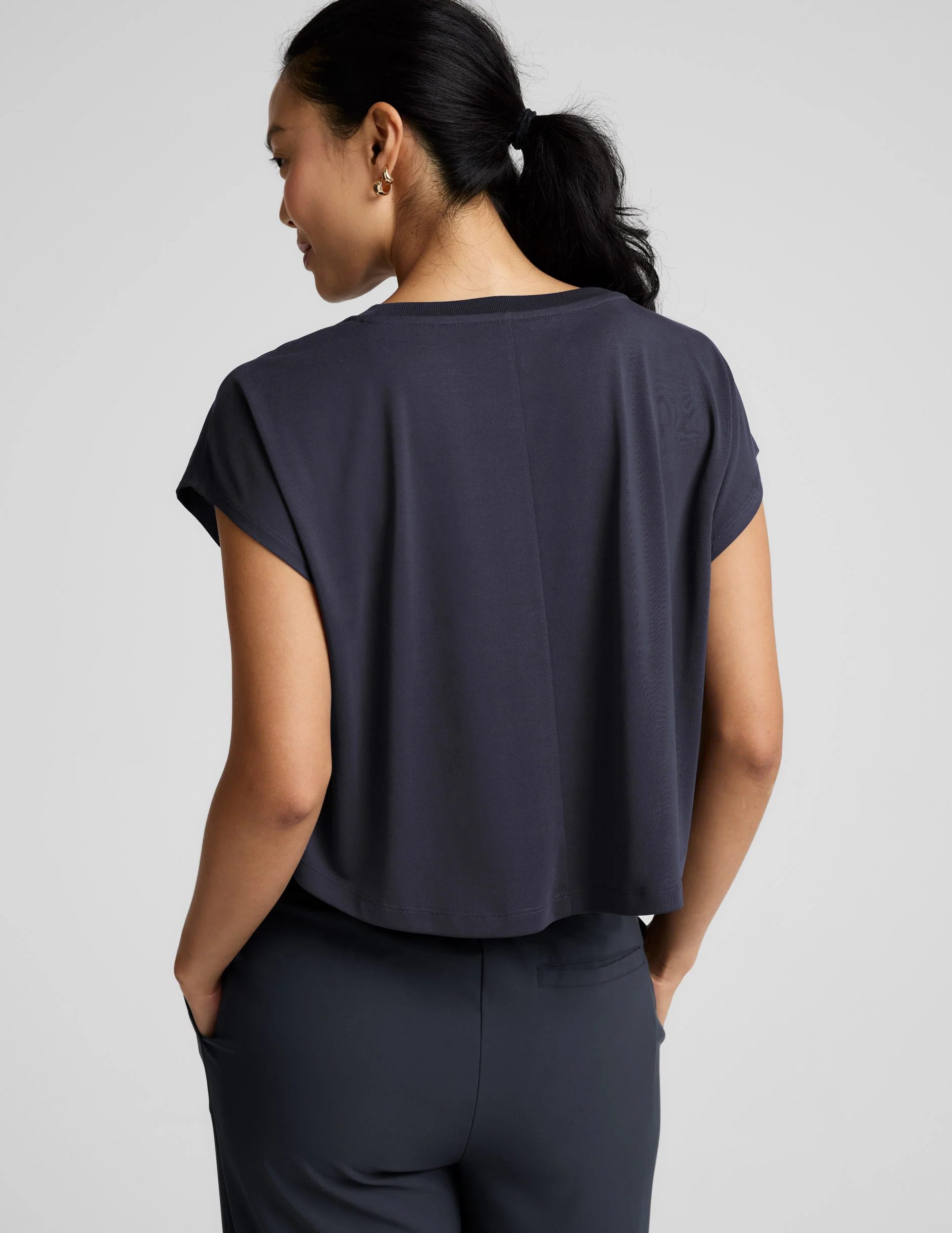 Studio Luxe Cropped Tee - Image 5
