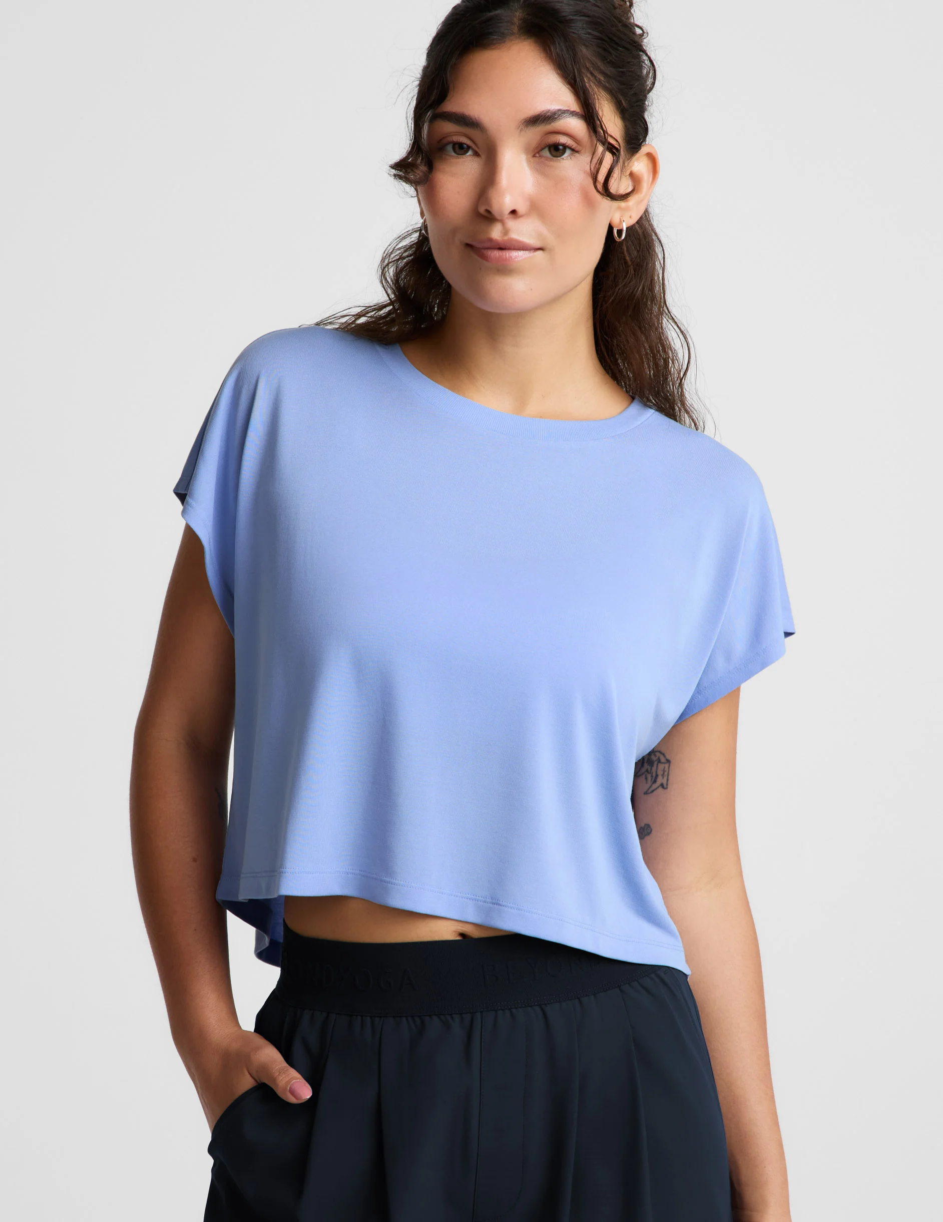 Studio Luxe Cropped Tee - Image 2