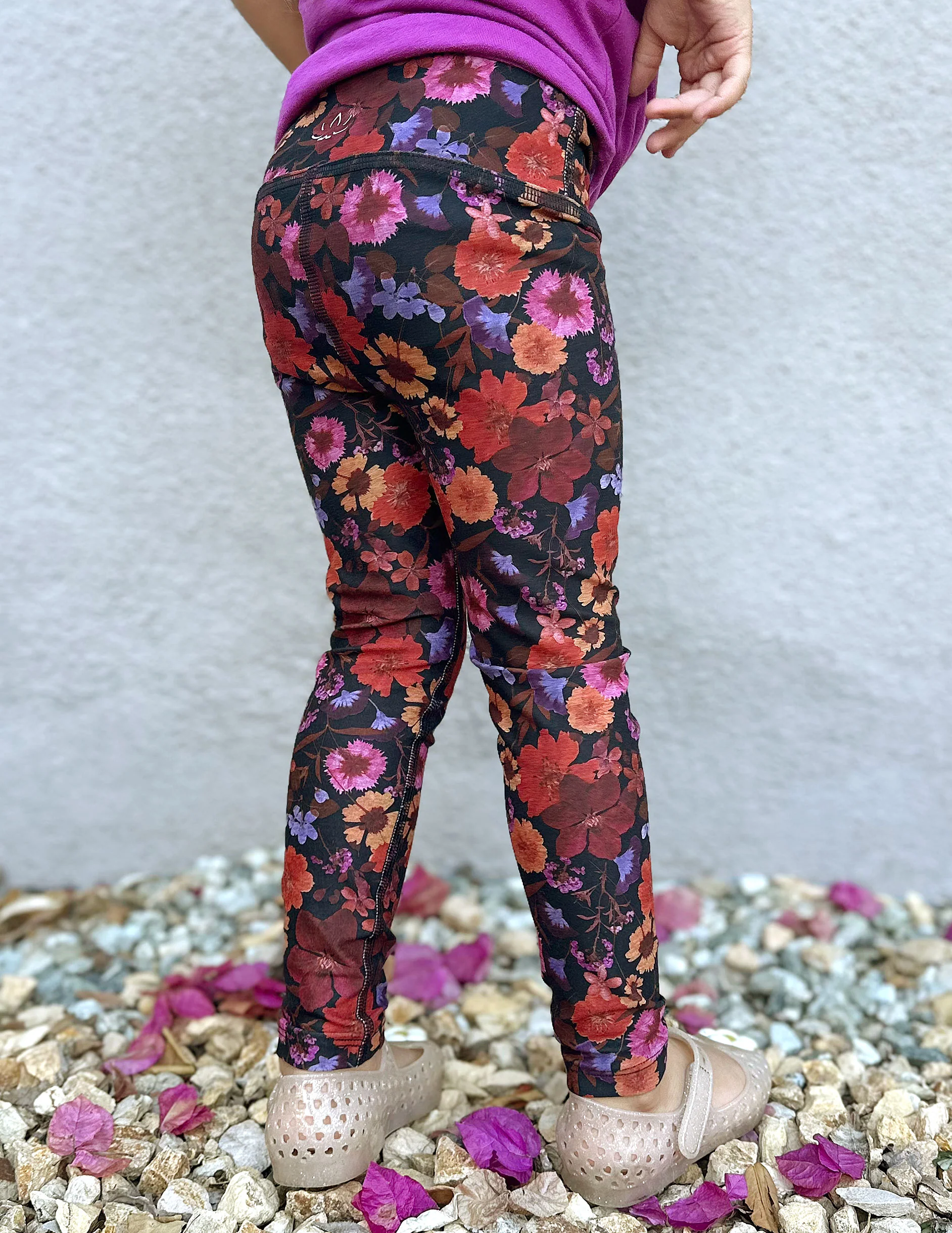 Summer Bouquet SoftMark Toddler Legging - Image 3