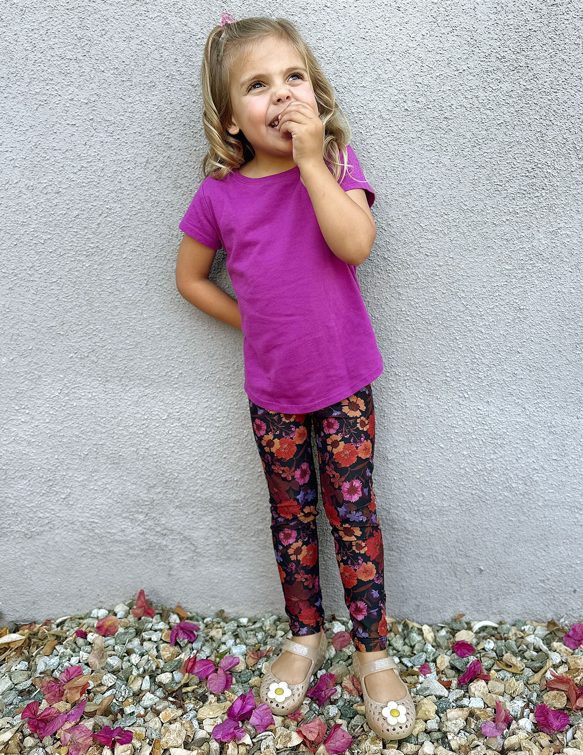 Summer Bouquet SoftMark Toddler Legging - Image 5