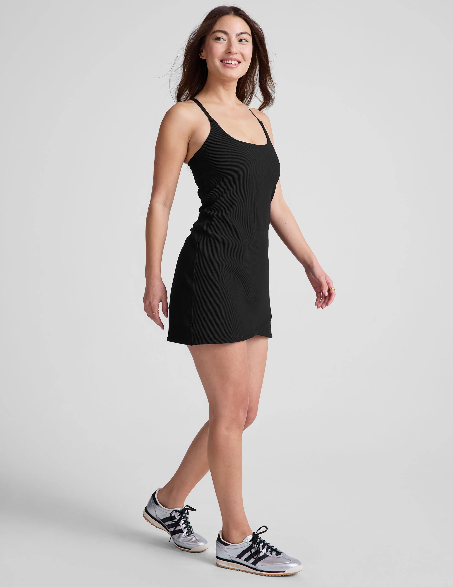 The Line Ribbed Mini Dress - Image 2