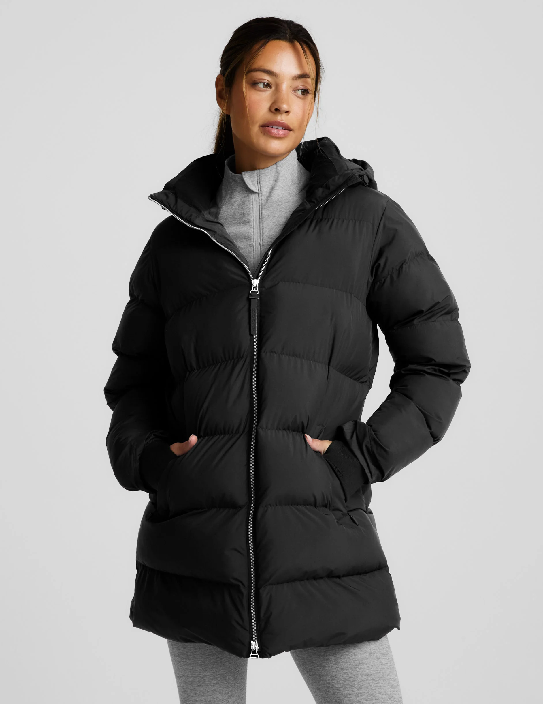 Warm Up Mid Length Puffer Jacket