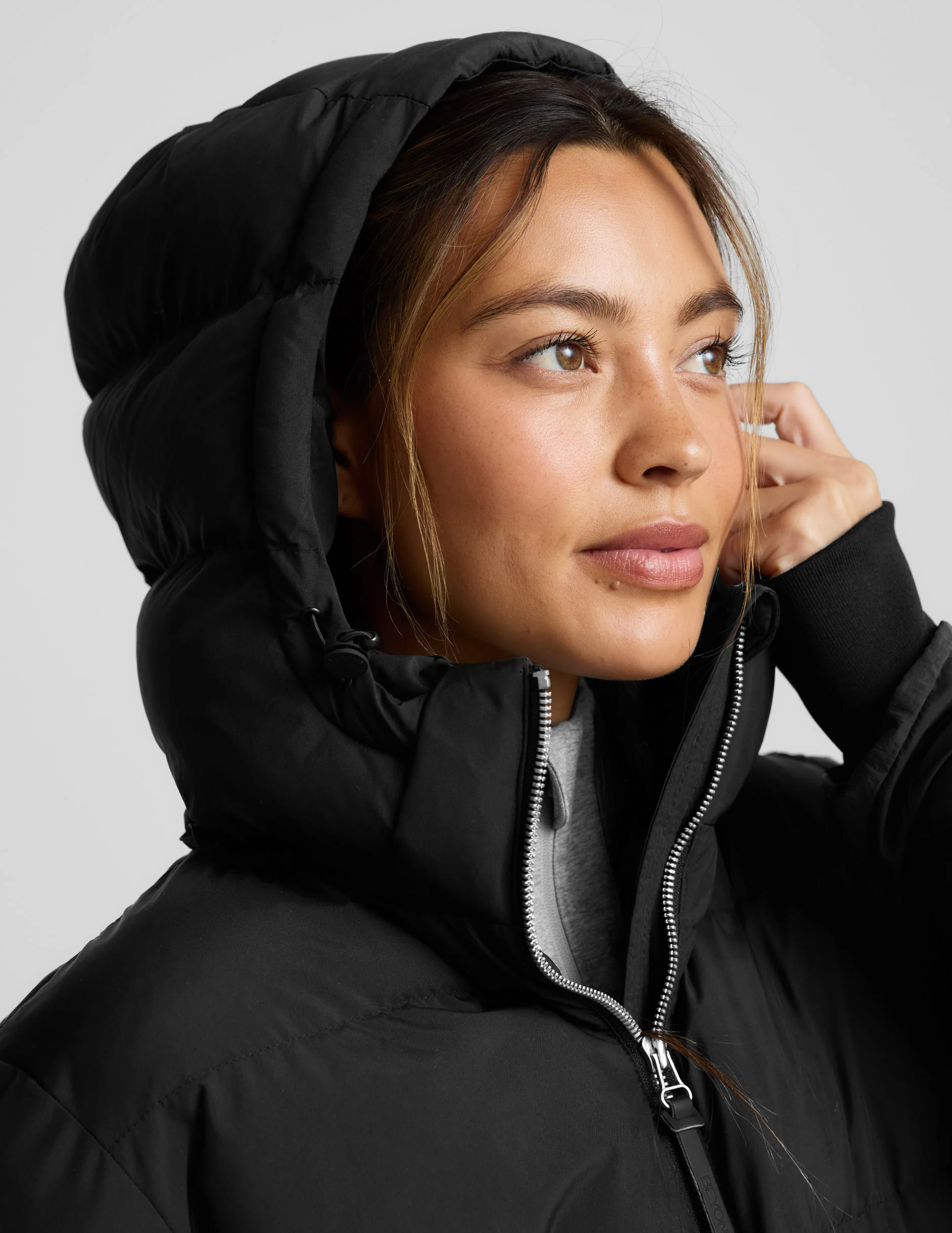 Warm Up Mid Length Puffer Jacket - Image 3