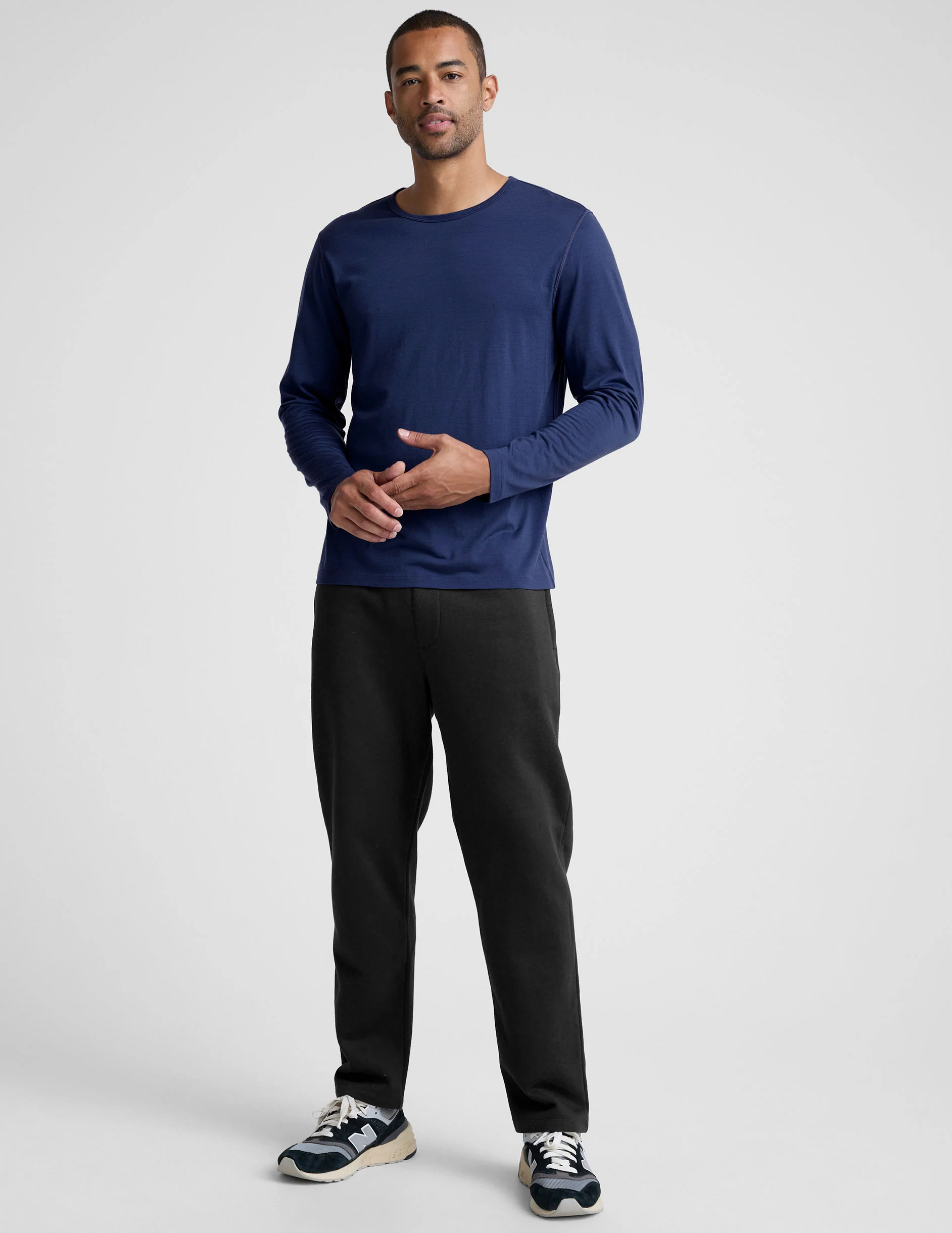 Merino Wool Men's Long Sleeve Crew - Image 4