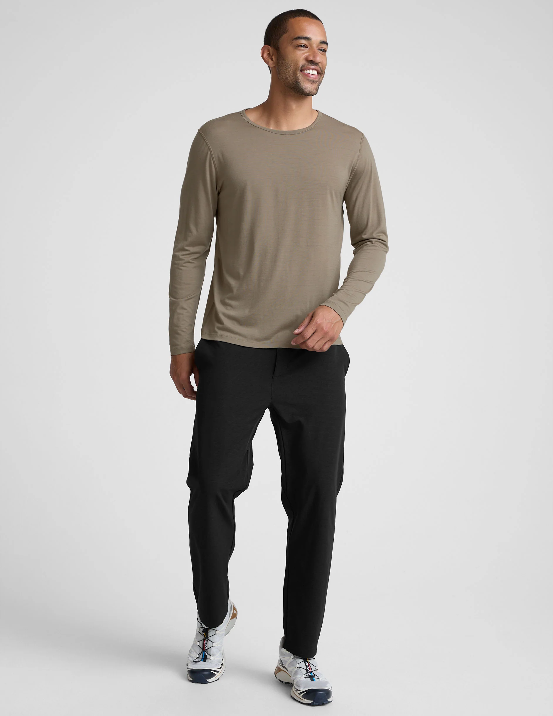 Merino Wool Men's Long Sleeve Crew - Image 5