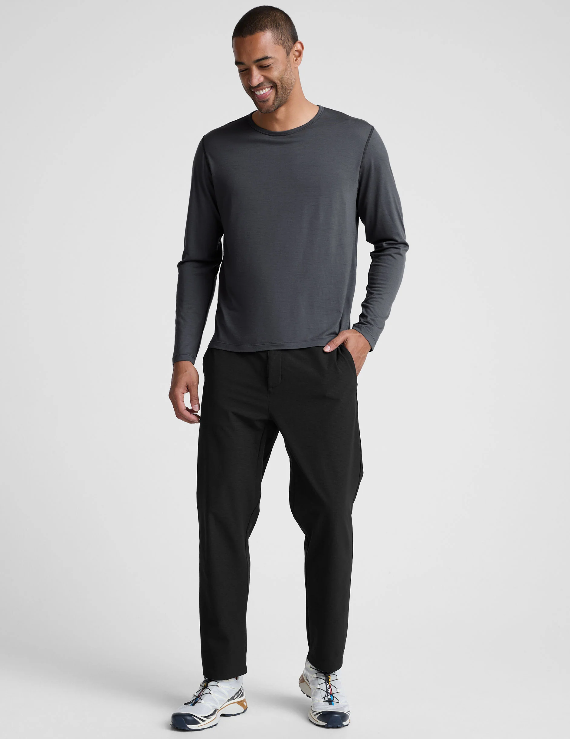 Merino Wool Men's Long Sleeve Crew - Image 5