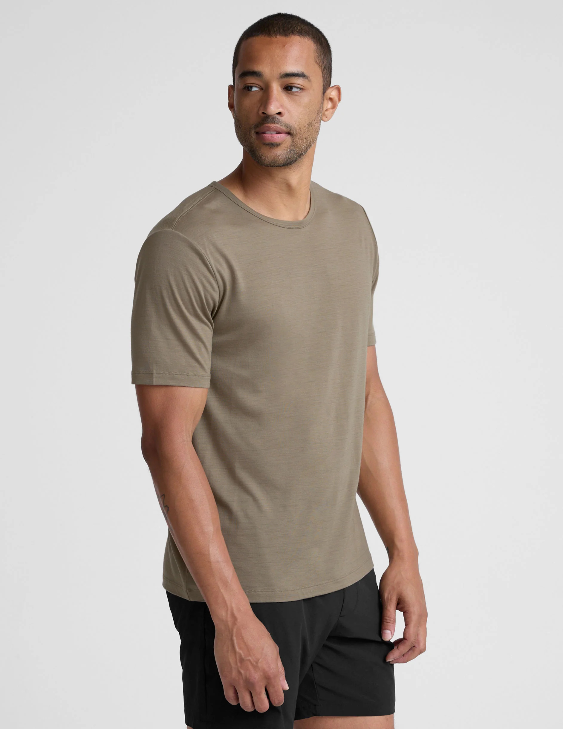 Merino Wool Men's Short Sleeve Crew - Image 2