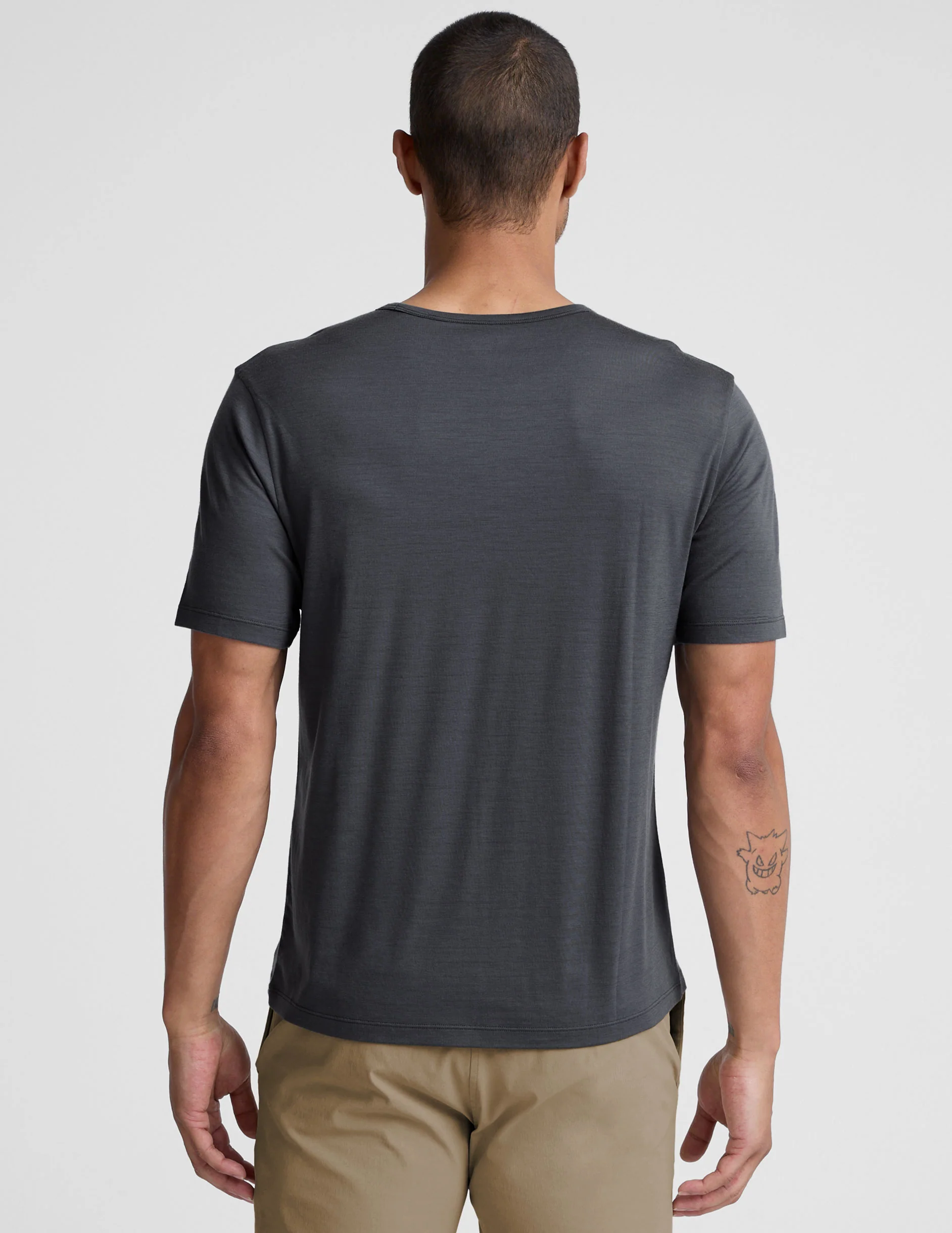 Merino Wool Men's Short Sleeve Crew - Image 3