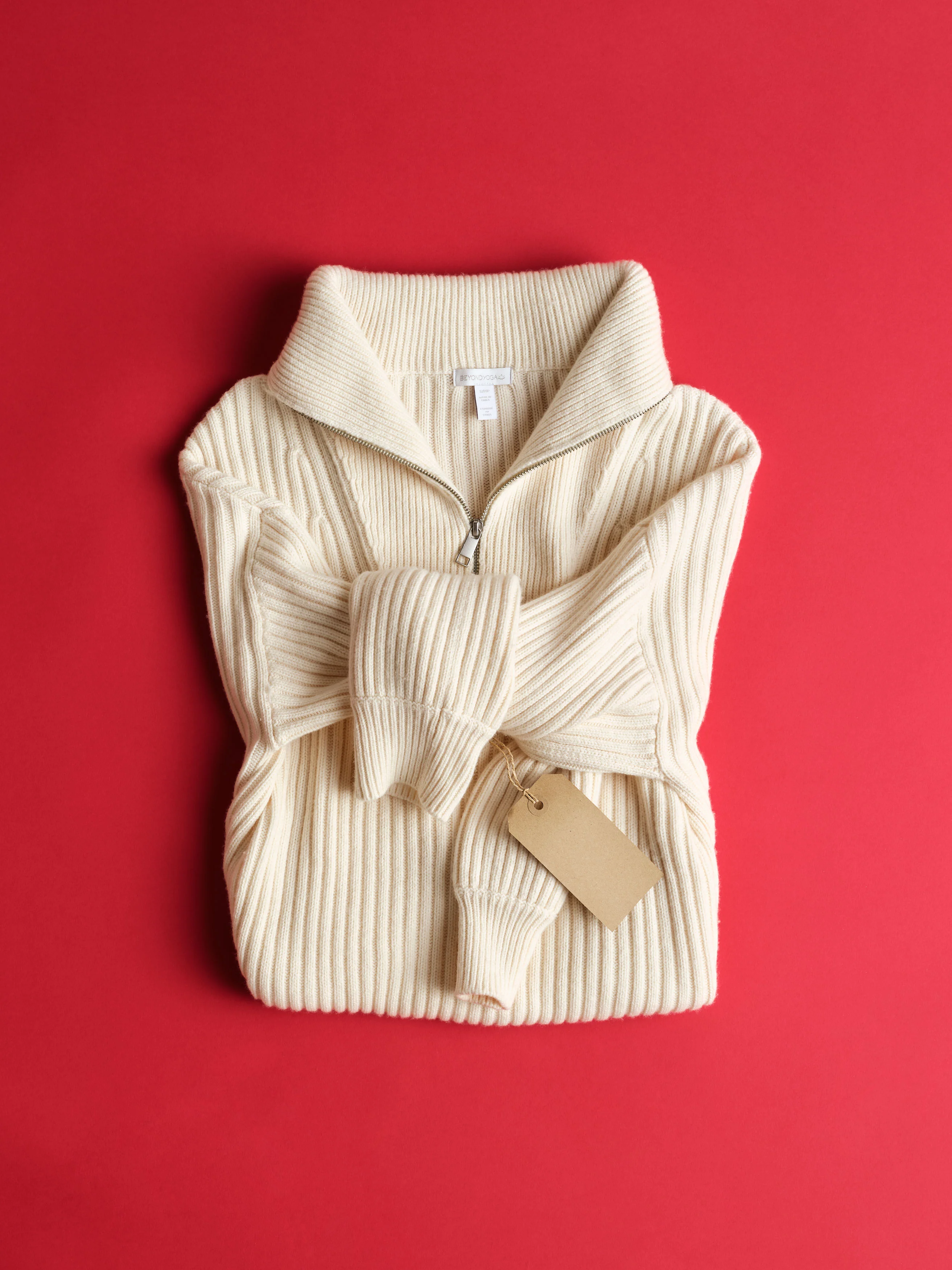 Wool Blend Collared Pullover - Image 8